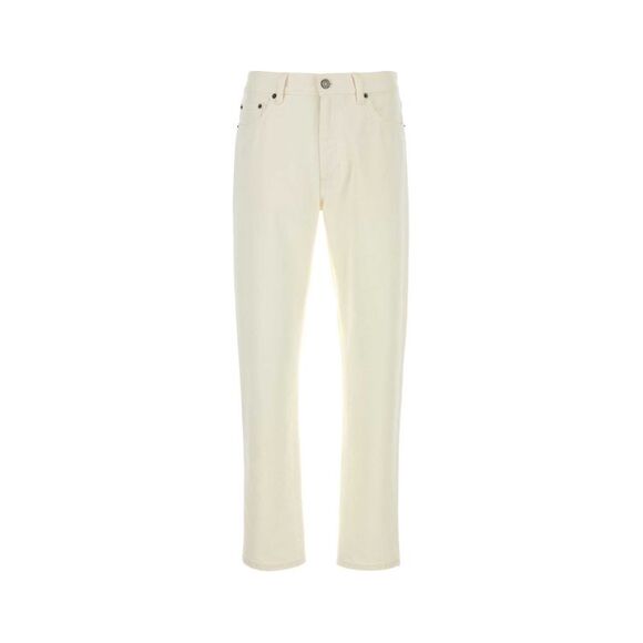 Zegna Men White Denim Jeans